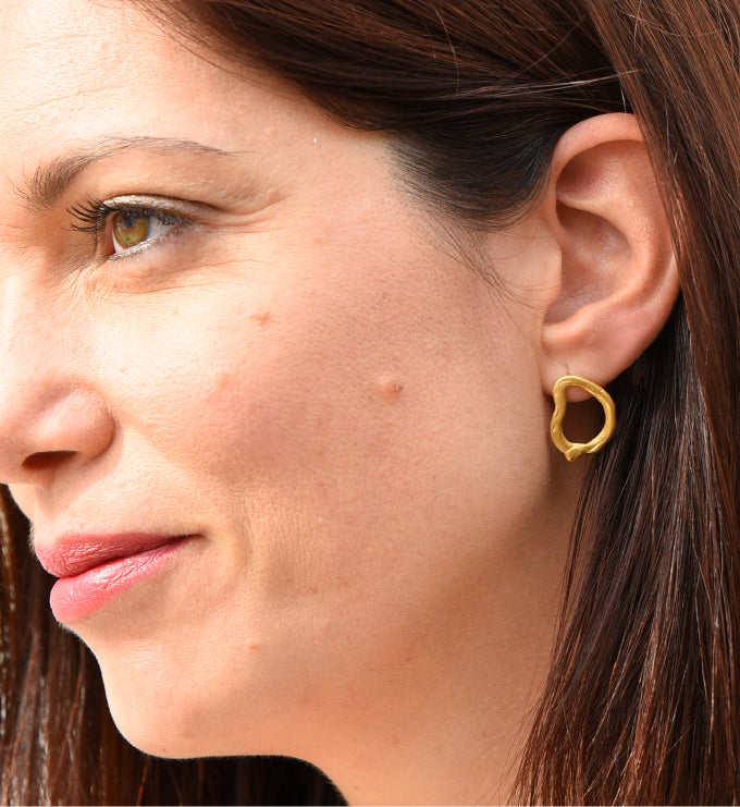 Algae Large Earrings